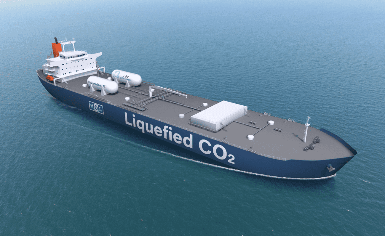 ClassNK issues Approval in Principle (AiP) for Large Liquefied CO2 (LCO2) Carrier developed by MOL