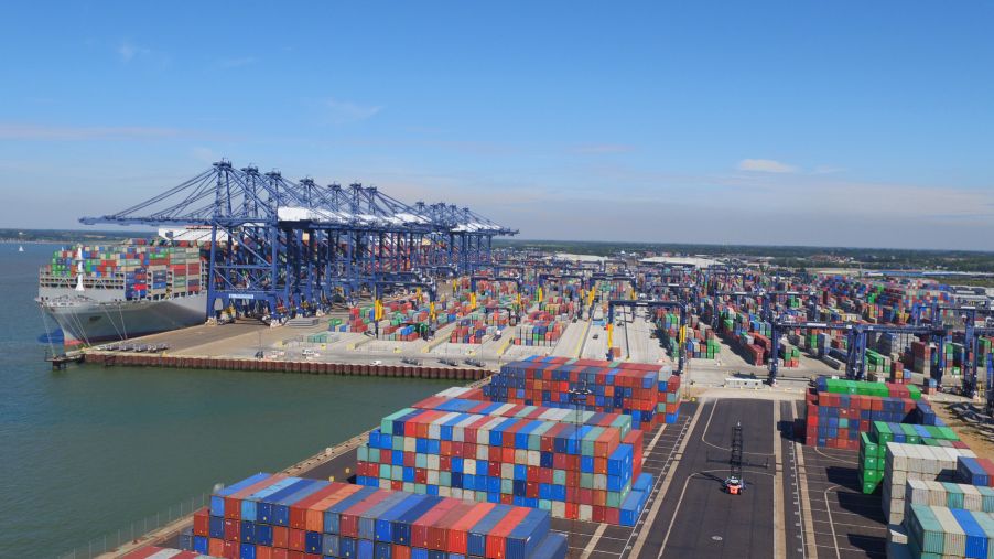 Workers At UK’s Biggest Container Port Felixstowe Due To Begin 8-Day Strike