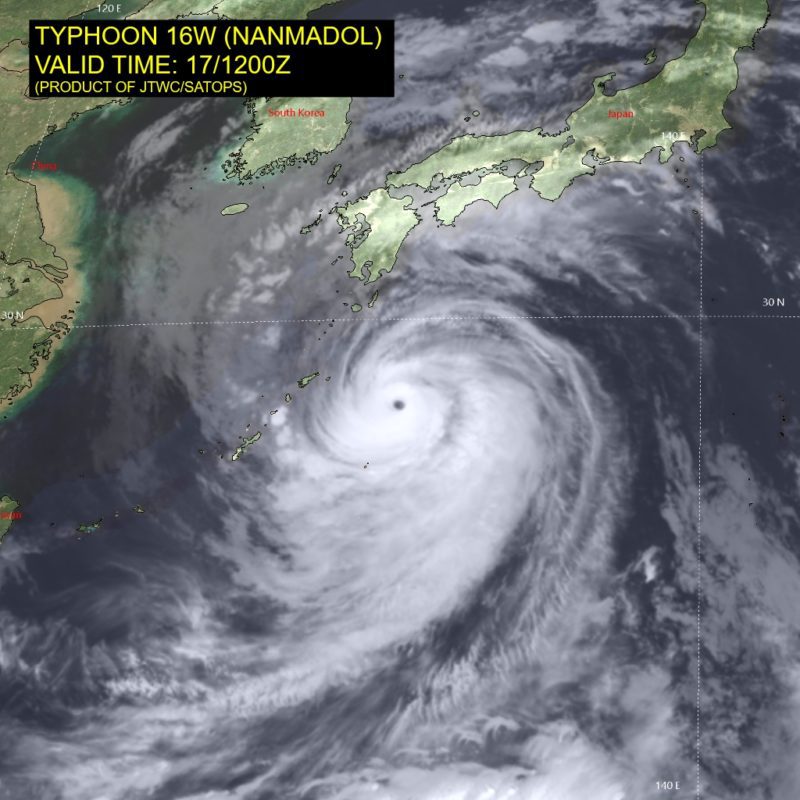 Japan Issues Special Typhoon Warning As 'Unprecedented' Storm Approaches