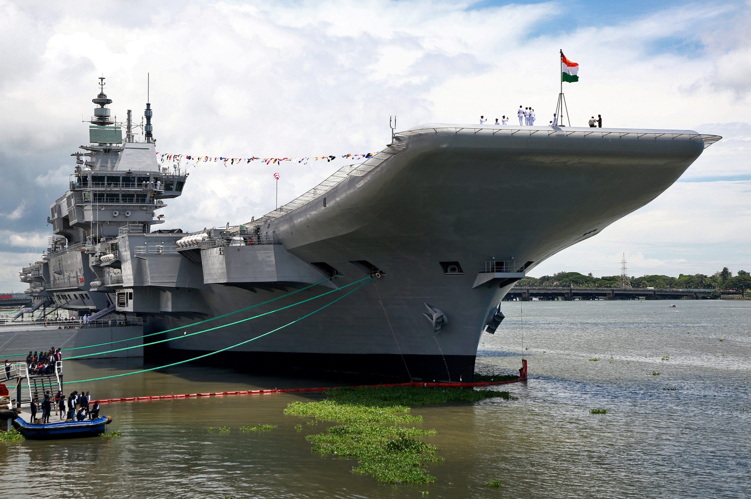 India Inducts Second Aircraft Carrier As Seas Get Militarized