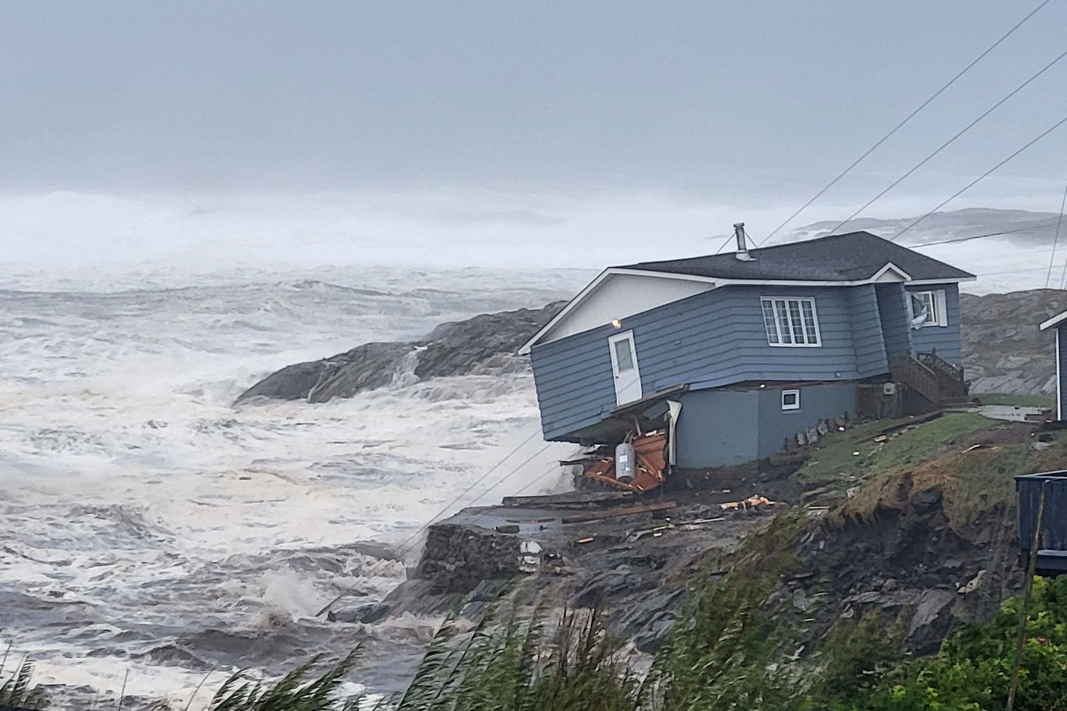 Fiona Slams Into Nova Scotia With Fierce Wind Flooding Rain