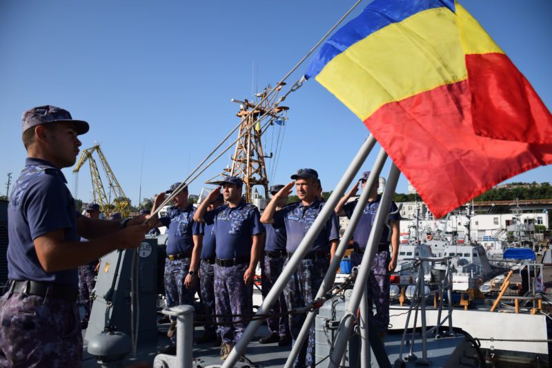 Drifting Mine Hits Romanian Navy Ship