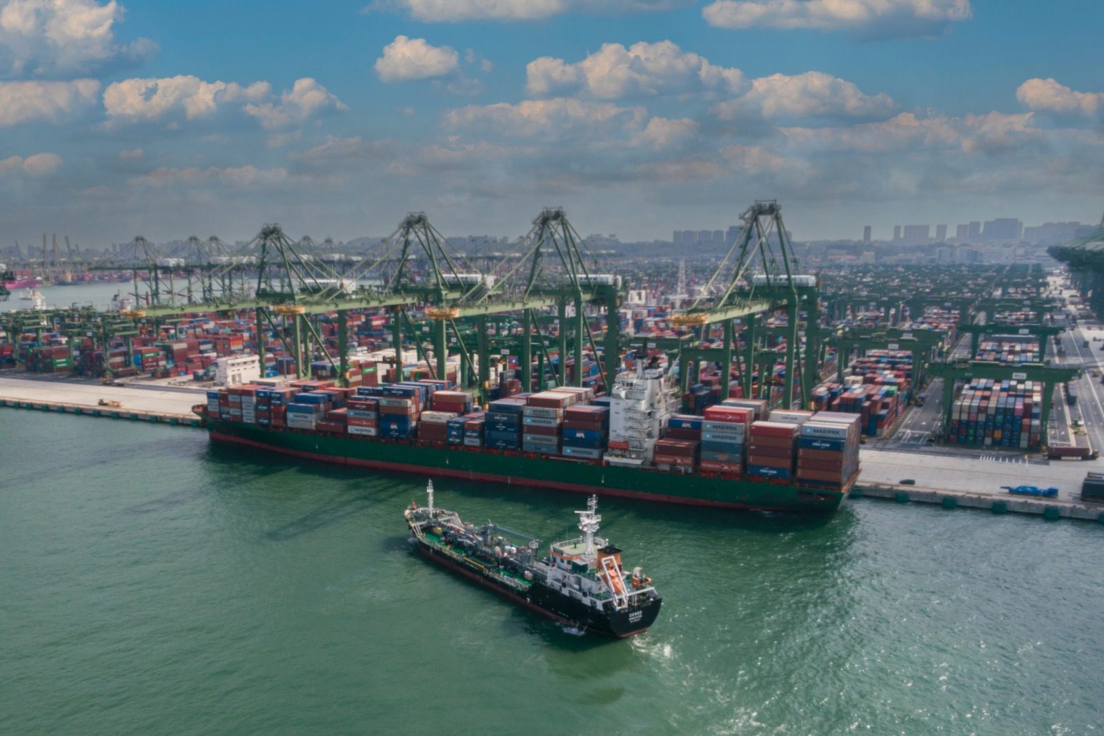 TotalEnergies Marine Fuels Successfully Bunkers CMA CGM Containership with Sustainable Marine Biofuel in Singapore