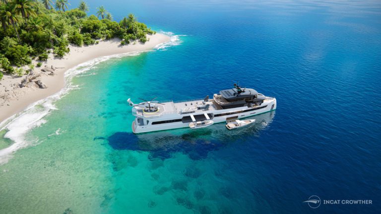 Shadowolf Industry's Most Efficient Monohull Support Yacht Is Here