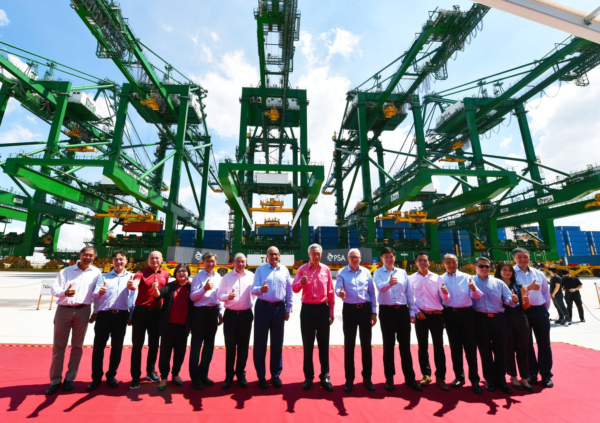 Singapore Opens Three Berths at Tuas Mega Port