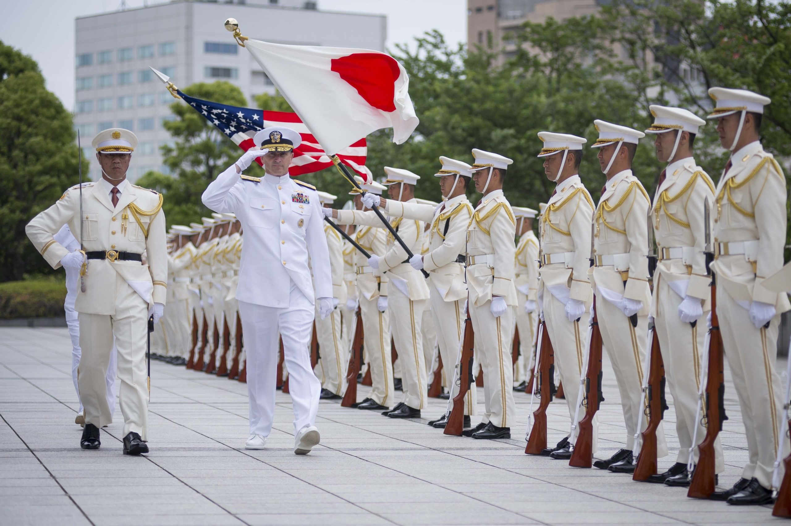 CNO Japan Navy Ceremony