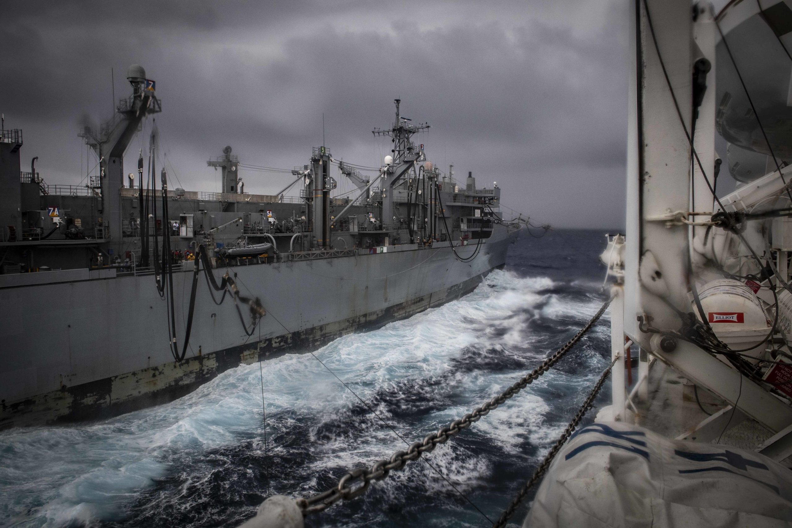 US Navy Supply Ship Conrep