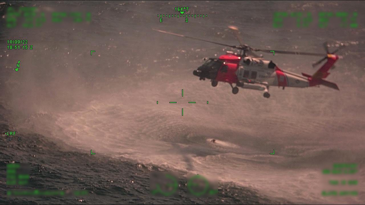 Coast Guard Rescues Overdue Boaters from Shark-Infested Gulf of Mexico