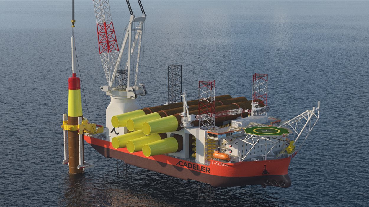 Cadeler’s New F-Class Offshore Wind Installation Vessel Booked to 2030