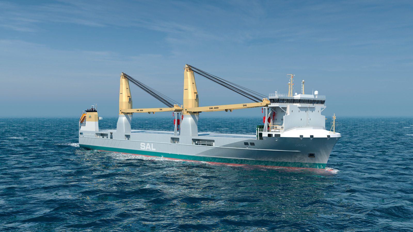 Newbuild Heavy Lift Vessels Will Be Fitted with Methanol Engines
