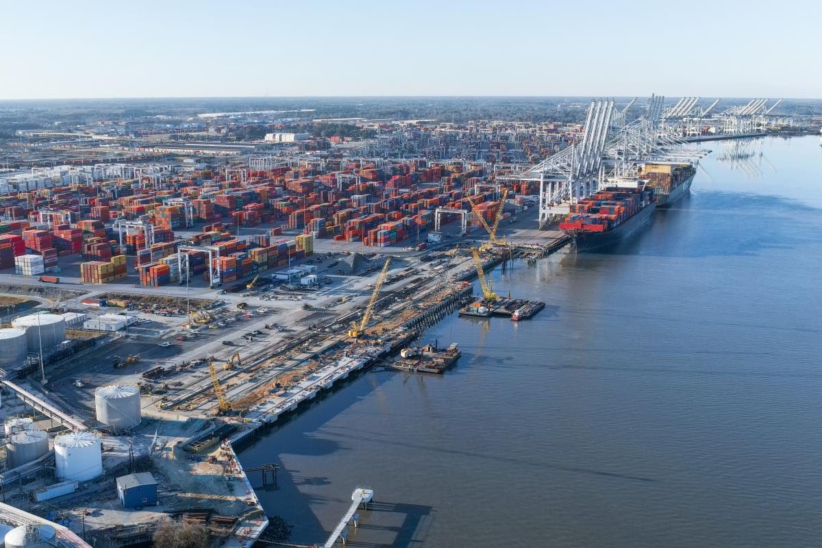 Port of Savannah Sees Cargo Volumes Dip in January