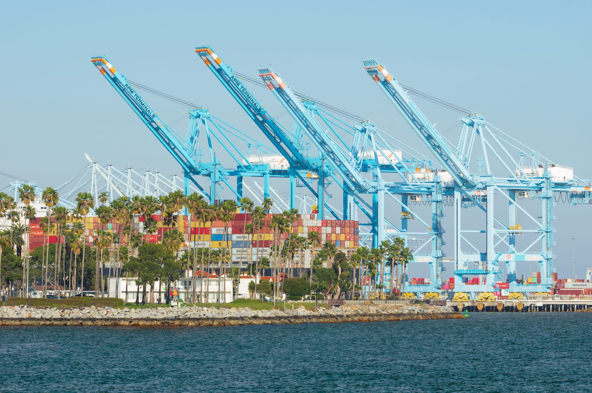 Man Falls to Death on Maersk Ship at Port of Los Angeles
