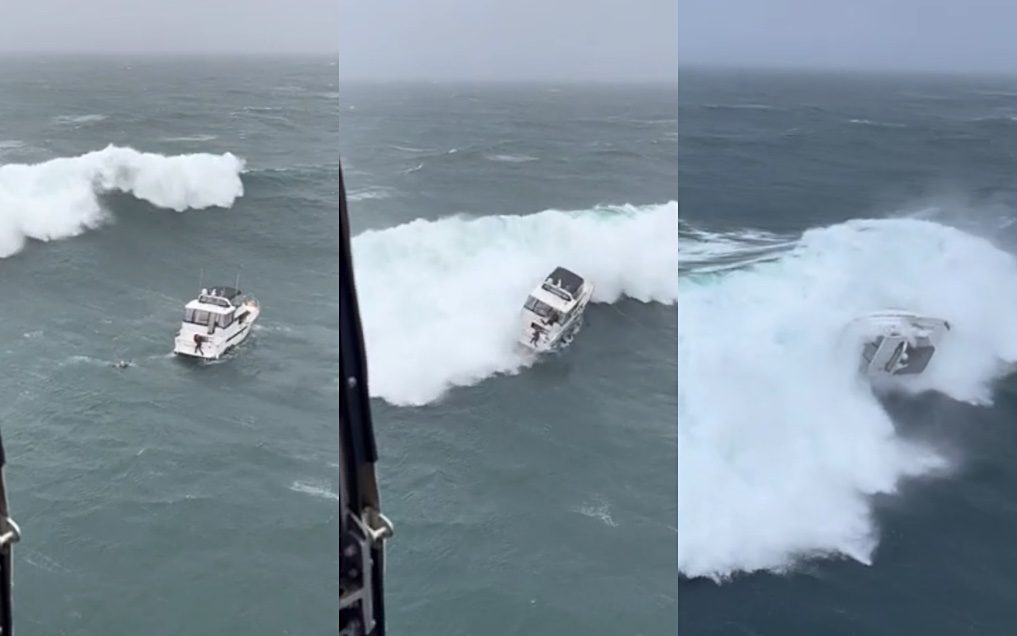 Dramatic U.S. Coast Guard Rescue in Pacific Northwest Caught on Video