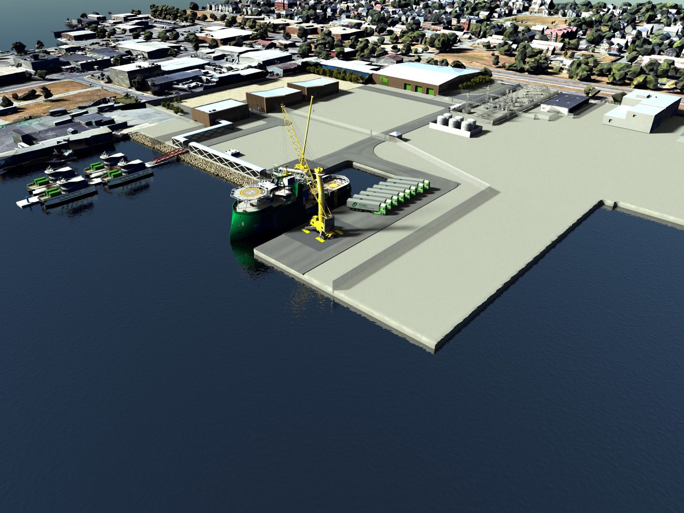 Foss Offshore Wind Targets Summer Opening for New Bedford Terminal