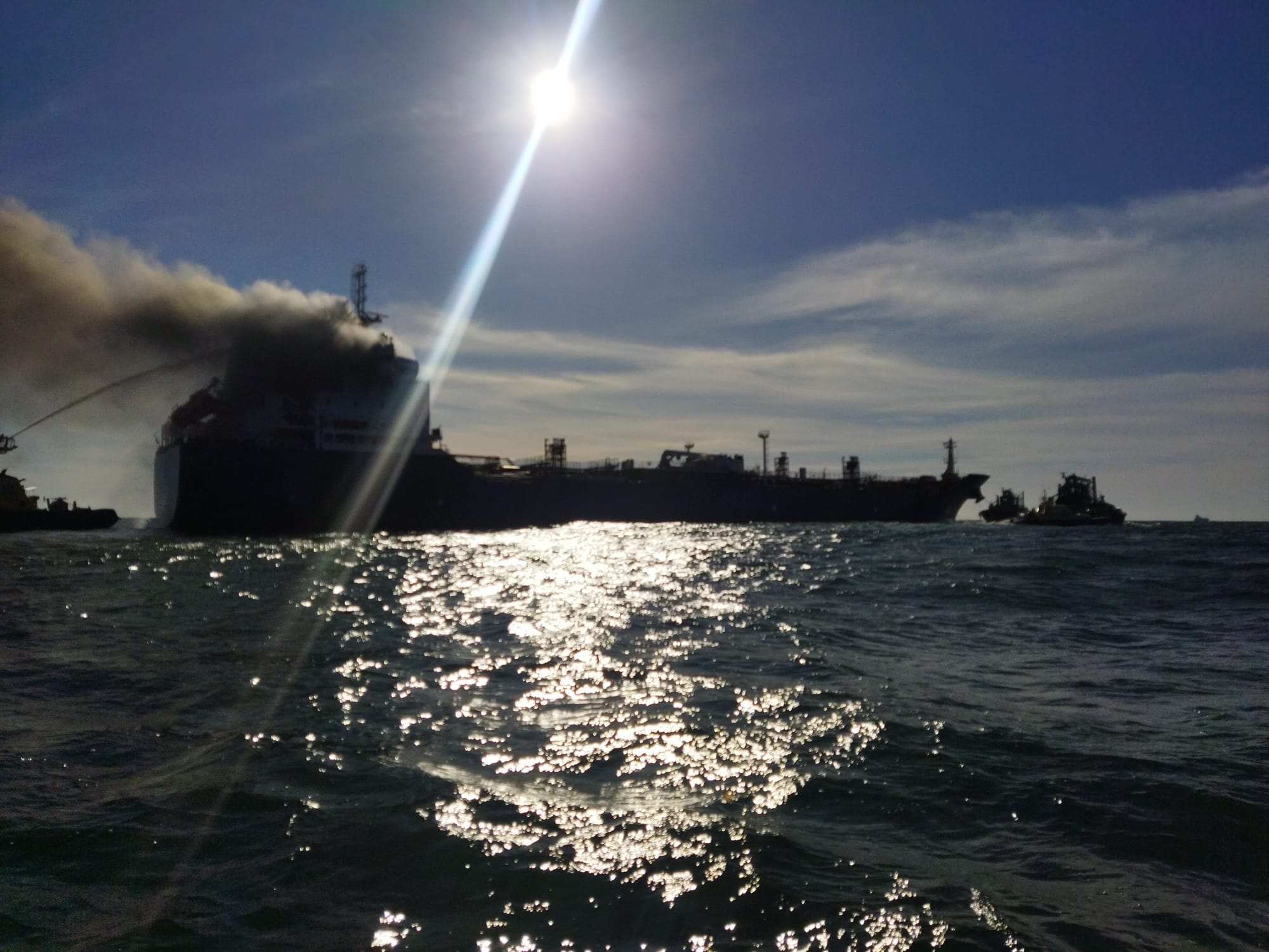 Tanker Fire Off Portugal; No Risk of Pollution