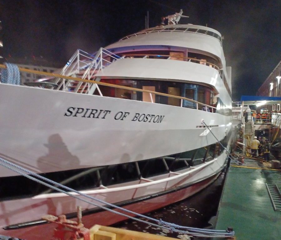 Coast Guard Launches Marine Casualty Investigation into ‘Spirit of Boston’ Fire