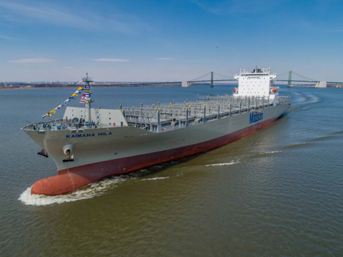 Matson to Convert Third Containership to LNG Fuel
