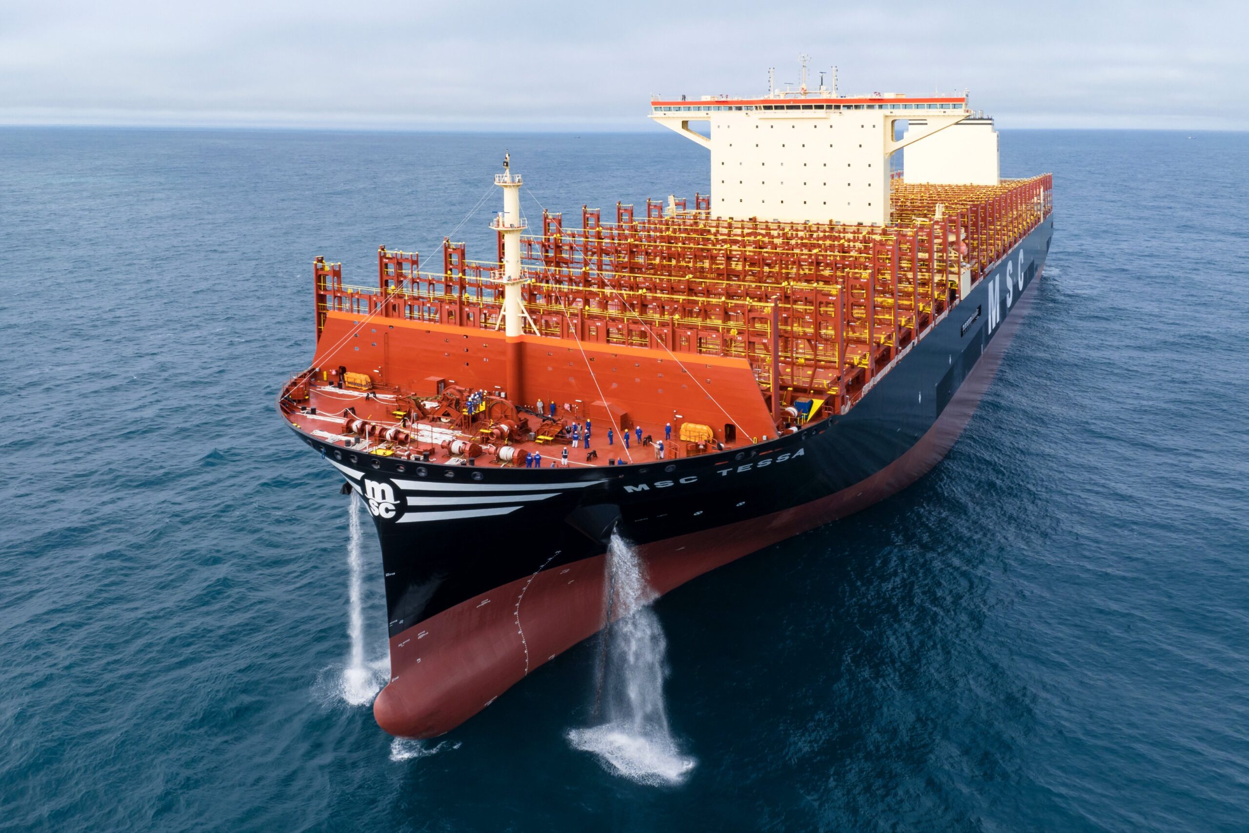MSC Takes Delivery of MSC Tessa, One of the World’s Largest Containerships