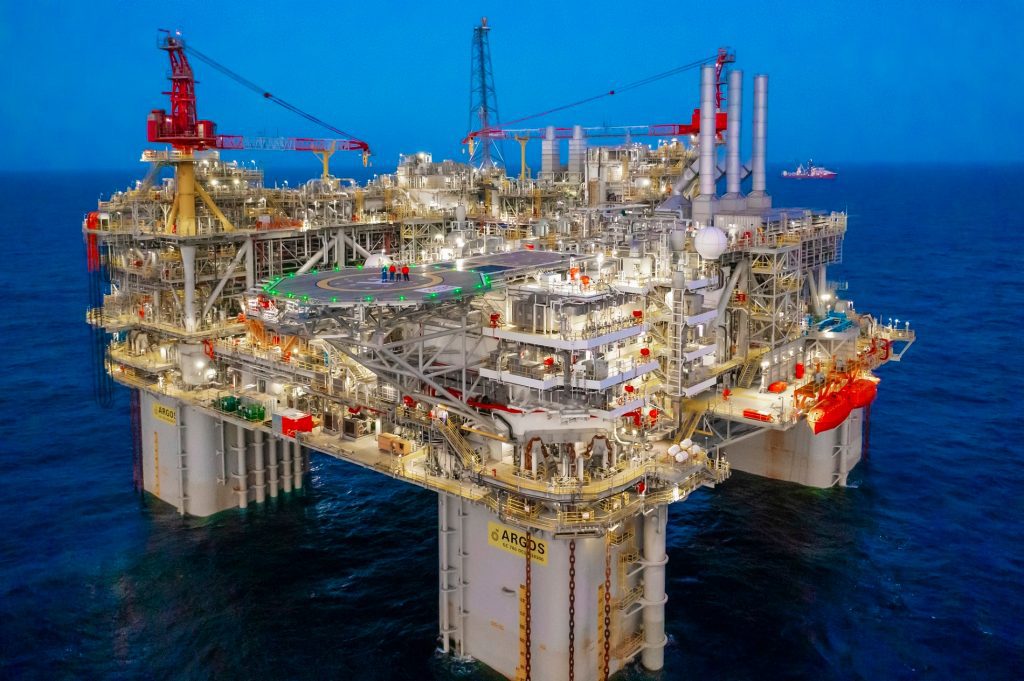 BP Kicks Off Argos Platform Production in US Gulf of Mexico
