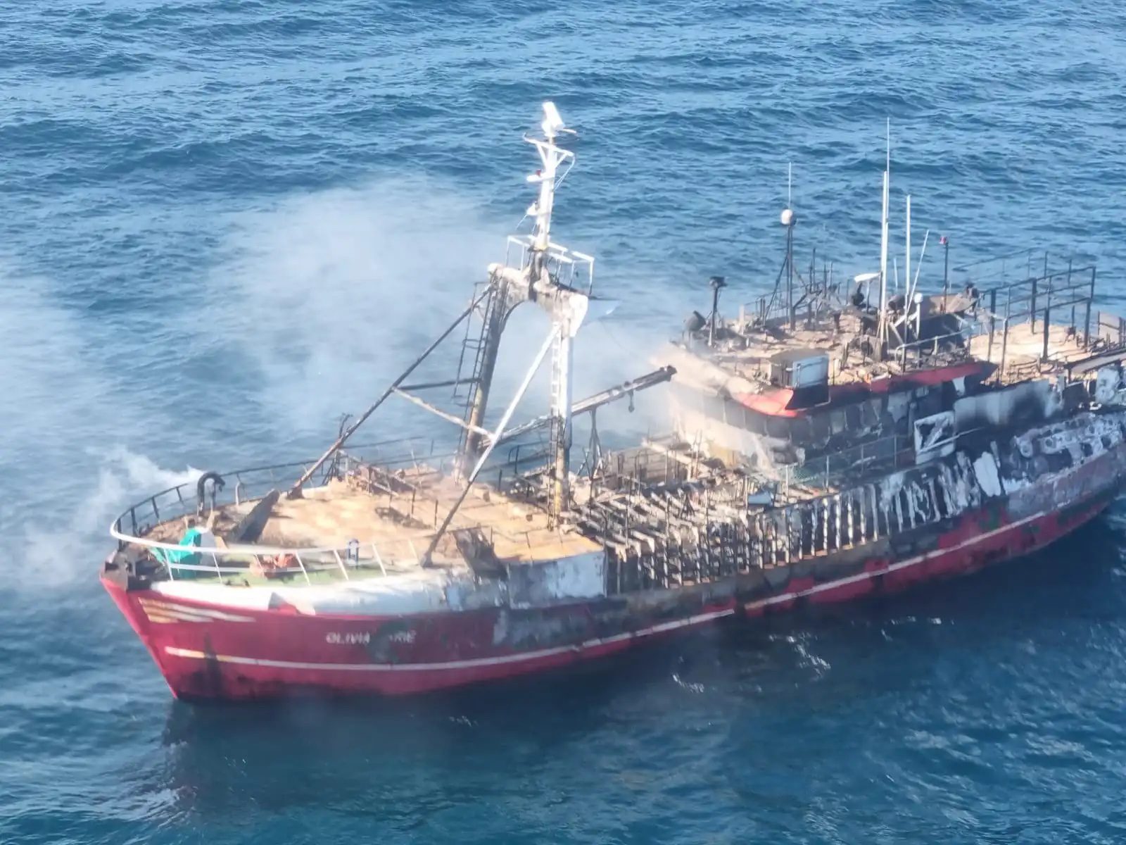 Salvage Operation Begins to Recover Stricken Fishing Vessel South of Cape Town
