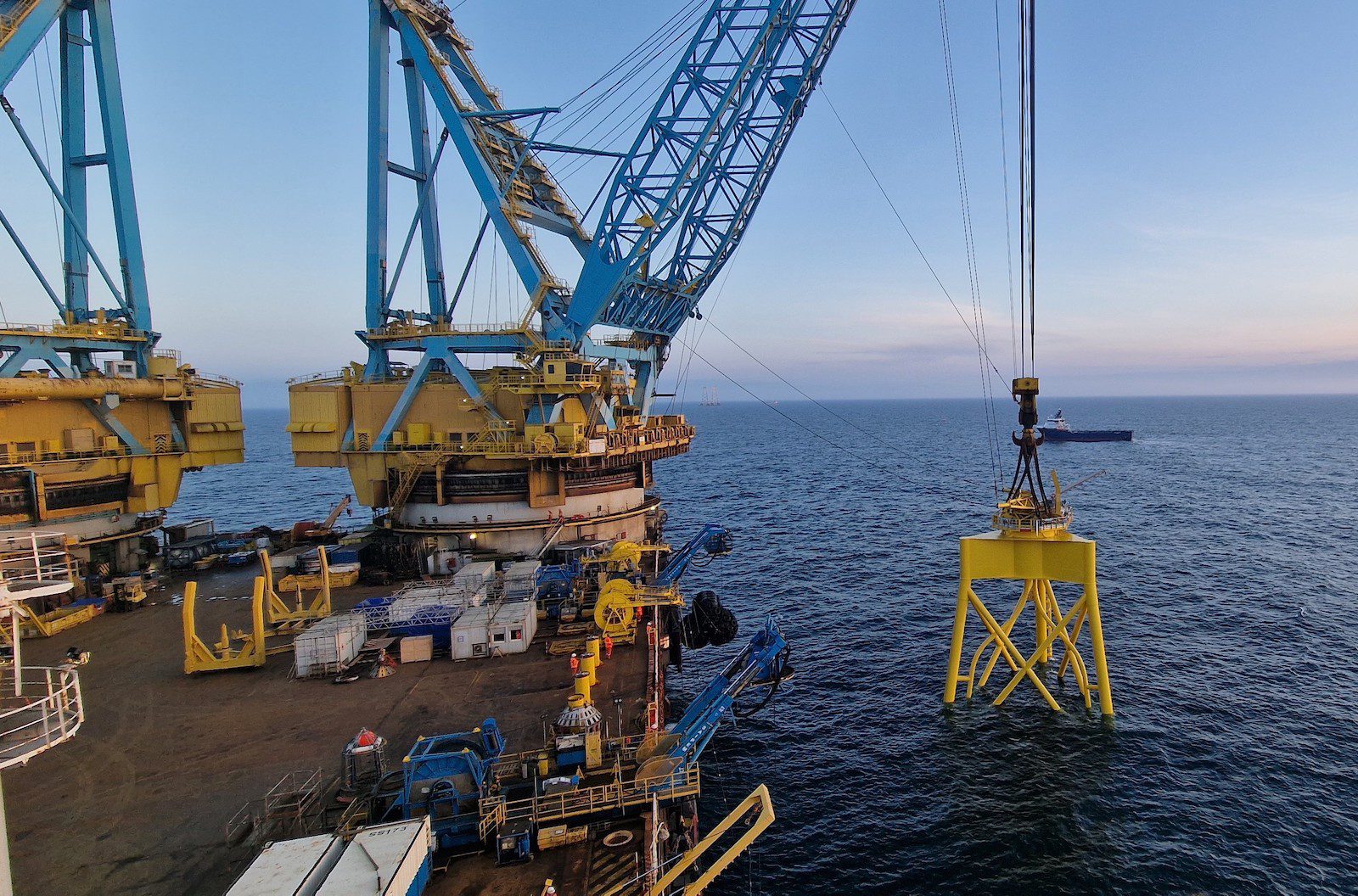 World’s Deepest Offshore Wind Turbine Foundation Installed in Scotland