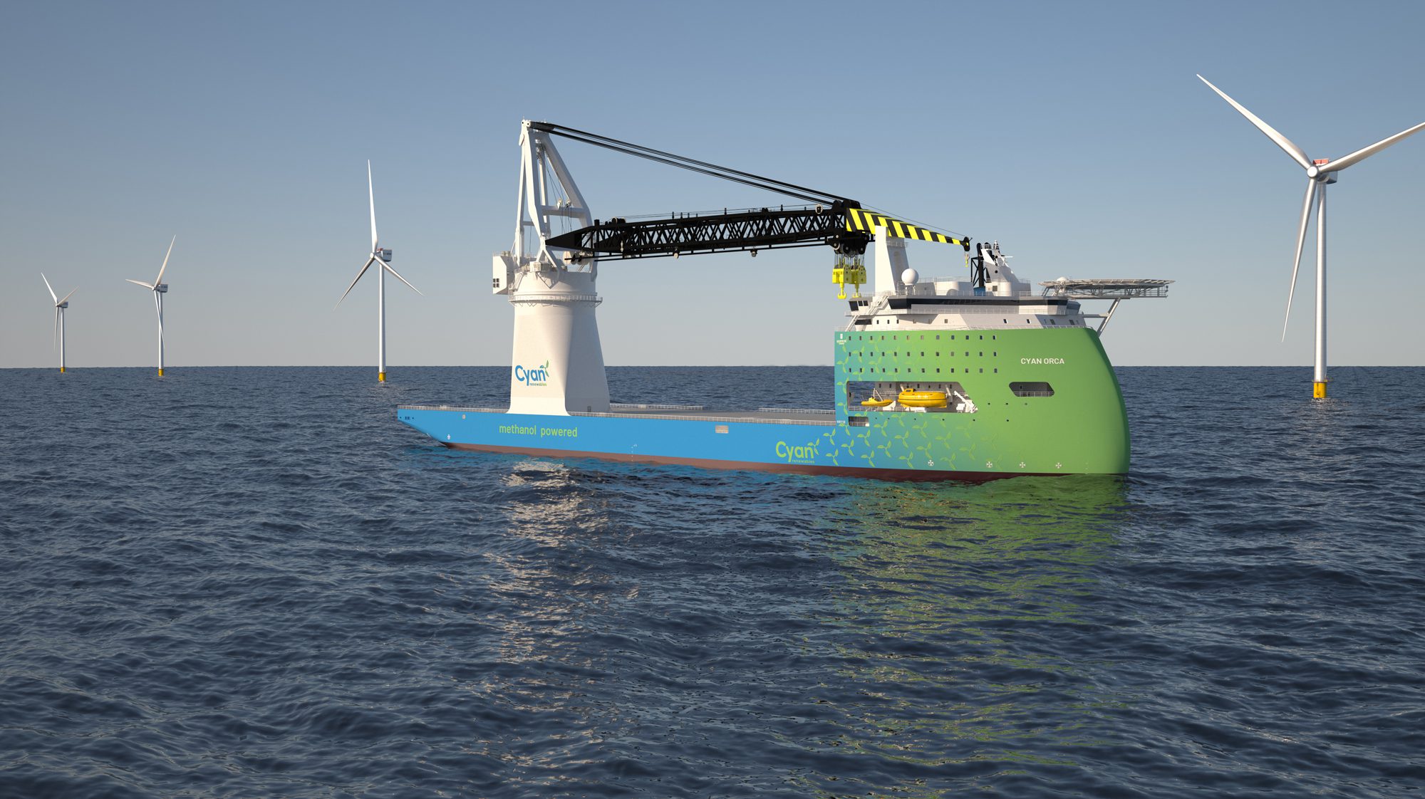 Cyan Renewables Partners with Ulstein on Cutting-Edge Foundation Installation Vessel Design
