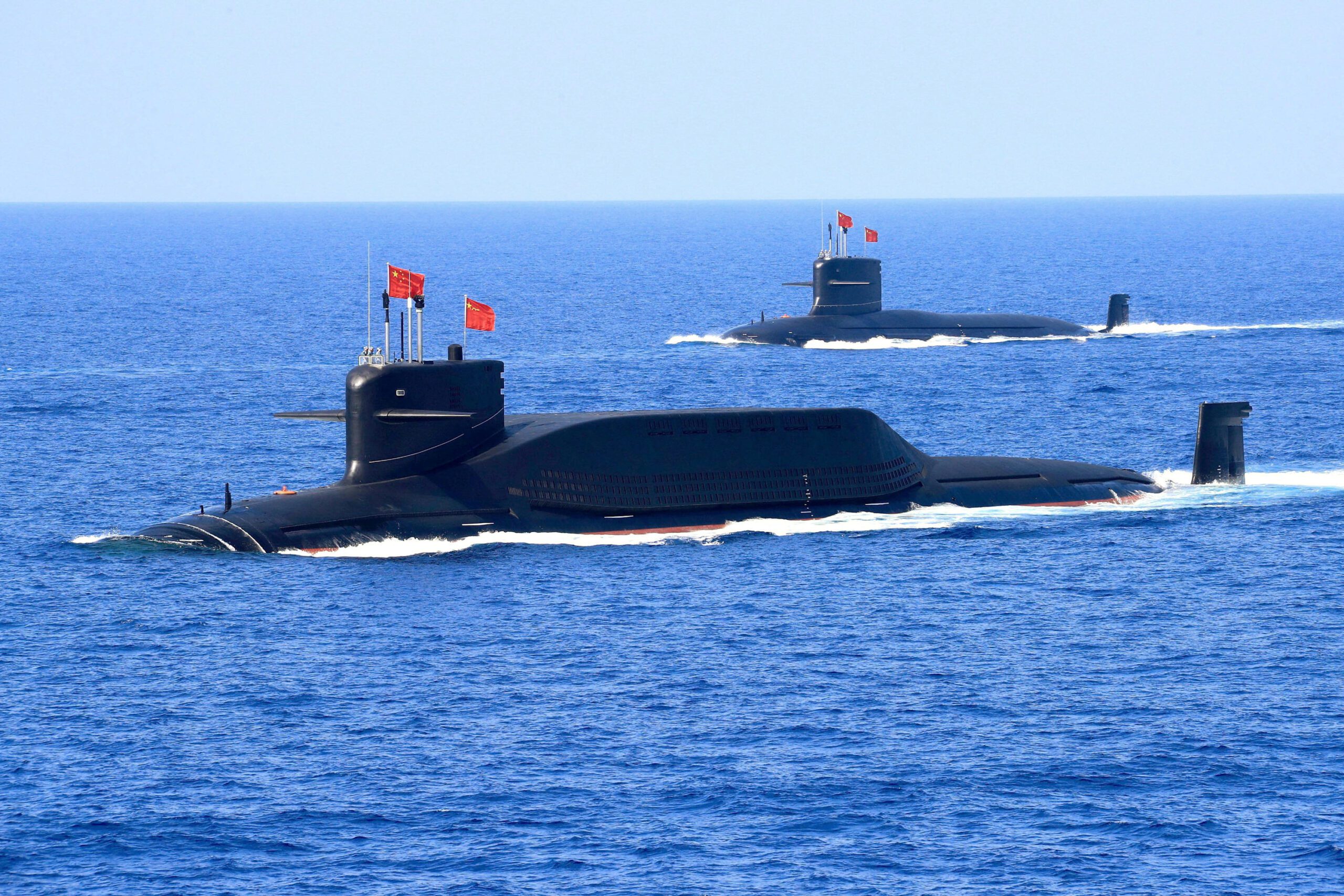 Chinese ballistic missile submarine. Picture taken April 12, 2018.REUTERS