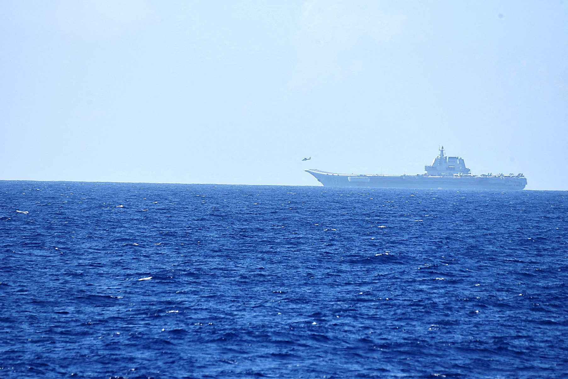 Taiwan Reports Chinese Aircraft Carrier Sailed Through Strait