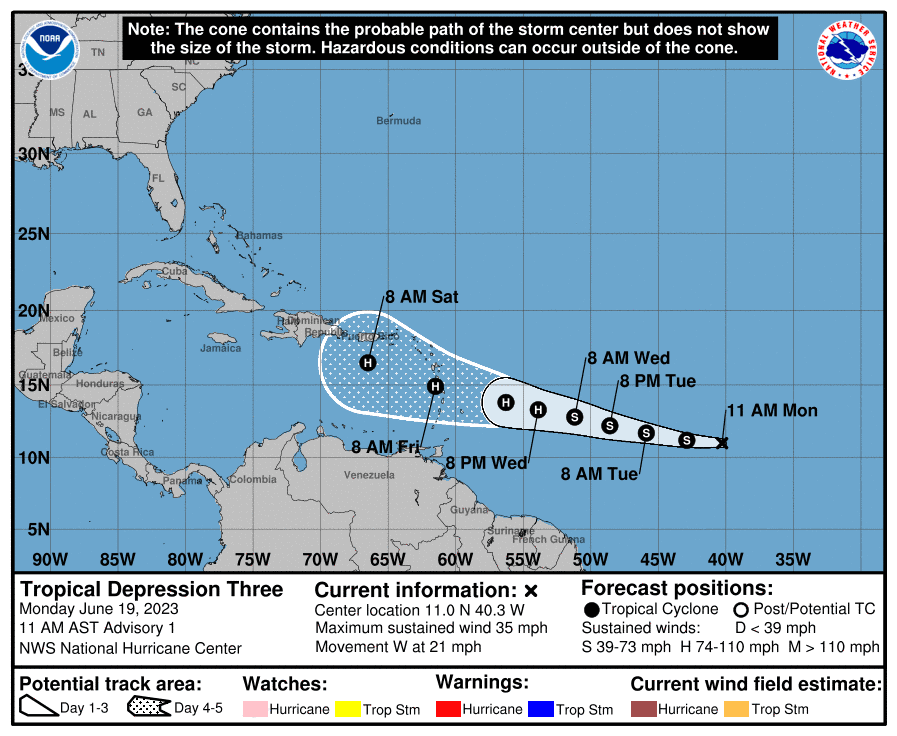 First Hurricane of 2023 Expected to Form Later This Week