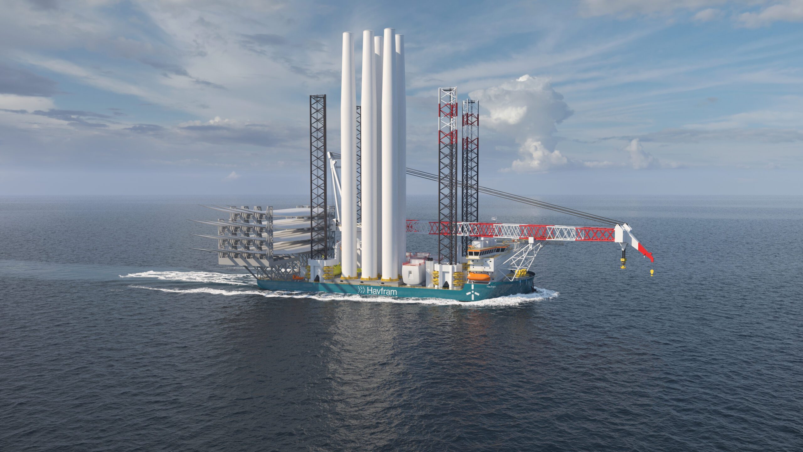 ABB Wins Large Systems Order For Havfram Wind S Two New Offshore Wind Turbine Installation Vessels