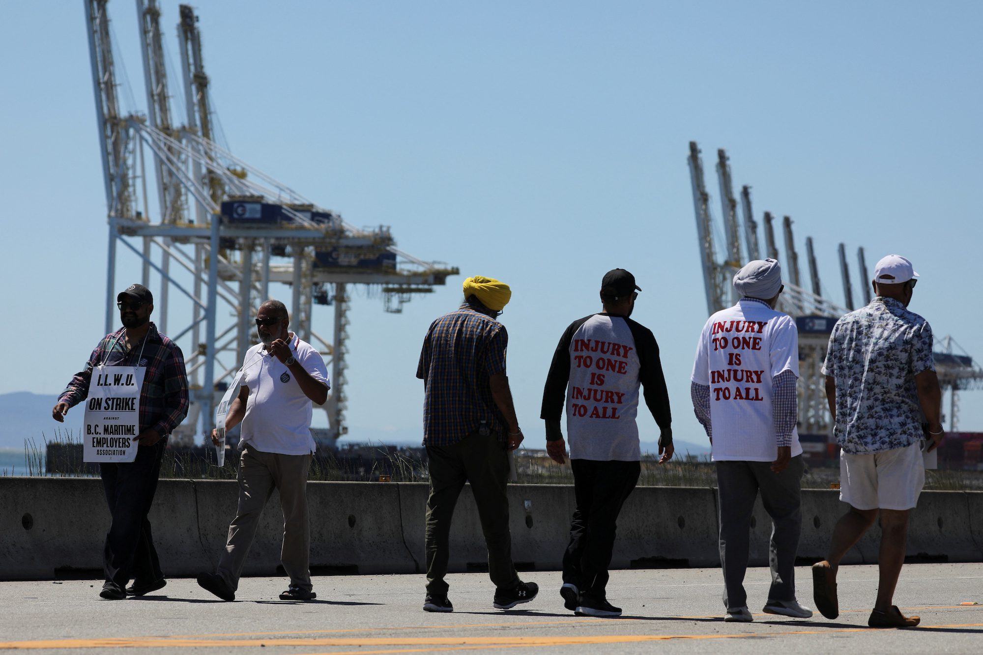 British Columbia Dockworker Strike Enters Third Day