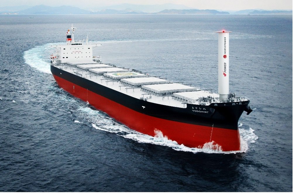 IINO LINES and J-POWER Collaborate on World’s First Rotor Sail Installation on a Coal Carrier
