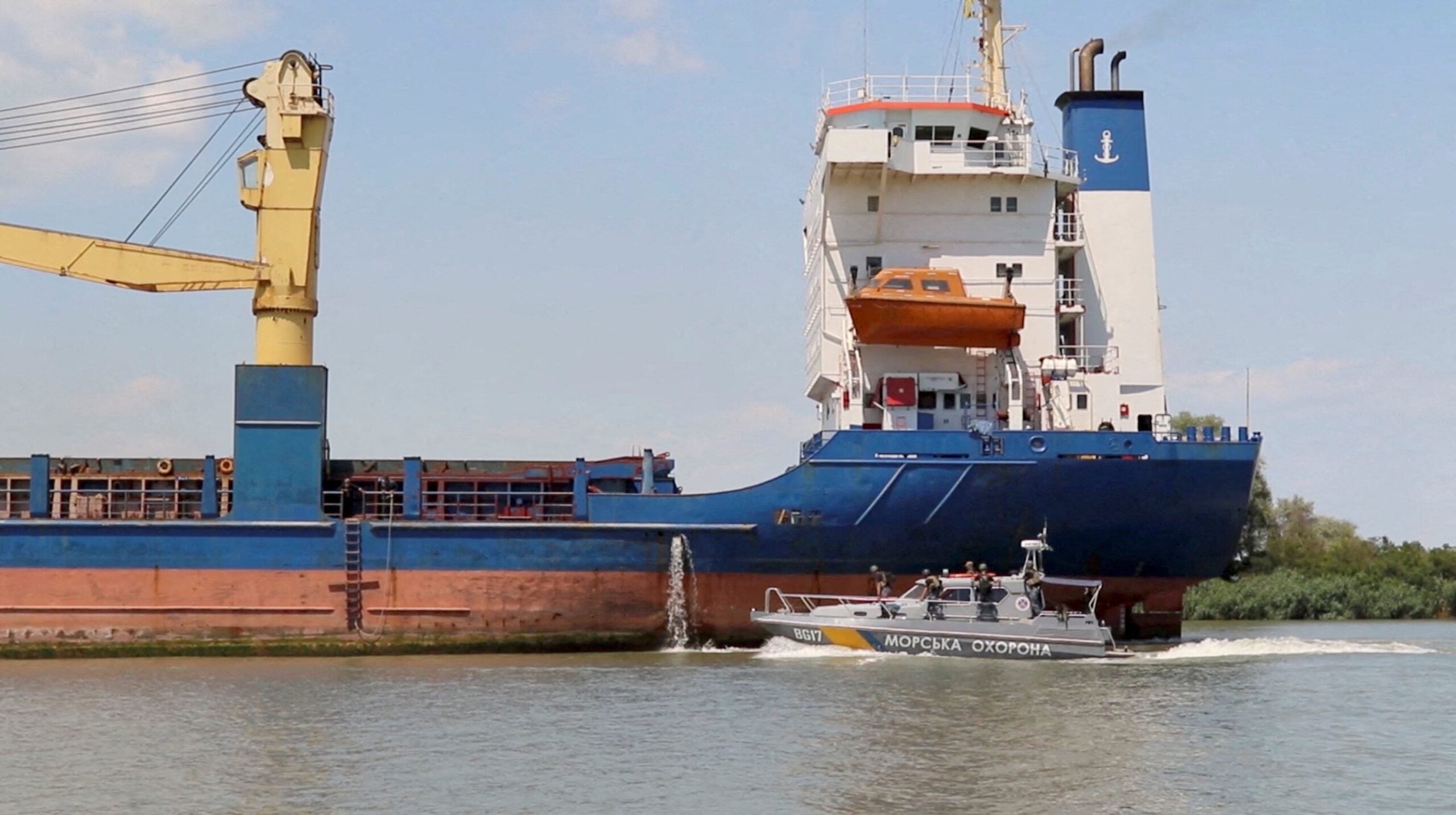 Russia Says It Struck Vessels In Ukraine