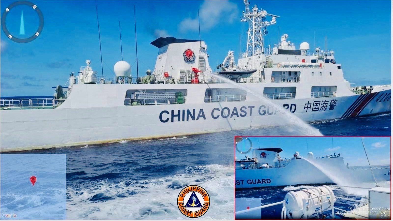 Philippines Tells China It Won’t Abandon Disputed Reef After Water Cannon Incident