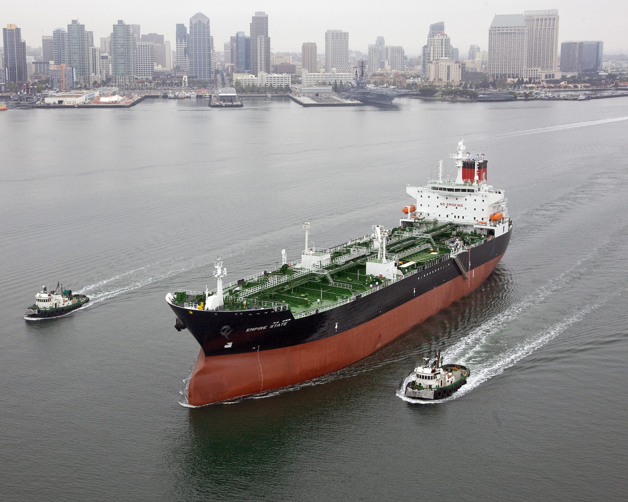 American Petroleum Tankers' M/T Empire State. Photo Ken Wright/Military Sealift Command