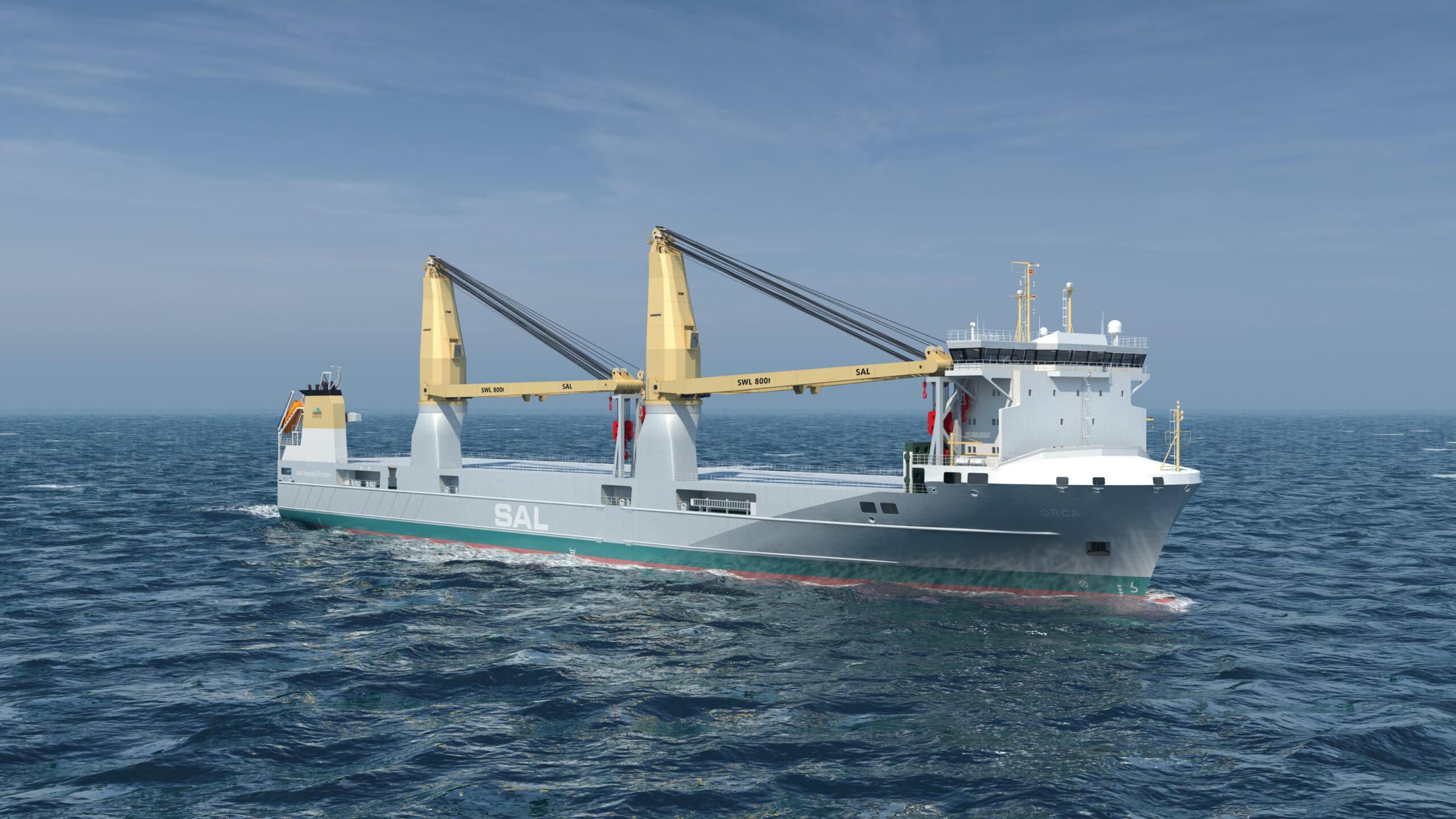 The series of four firm and two optional new-generation heavy-lift vessels, one of the world’s most ambitious heavy-lift newbuilding projects called Orca Class, will be propelled by SCHOTTEL Controllable Propellers (SCP).