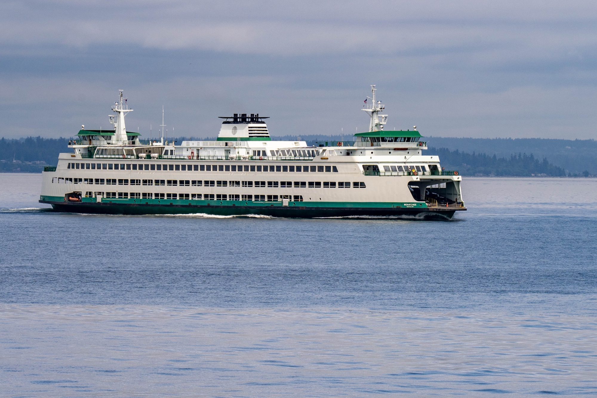 The Washington State Ferry Wenatchee