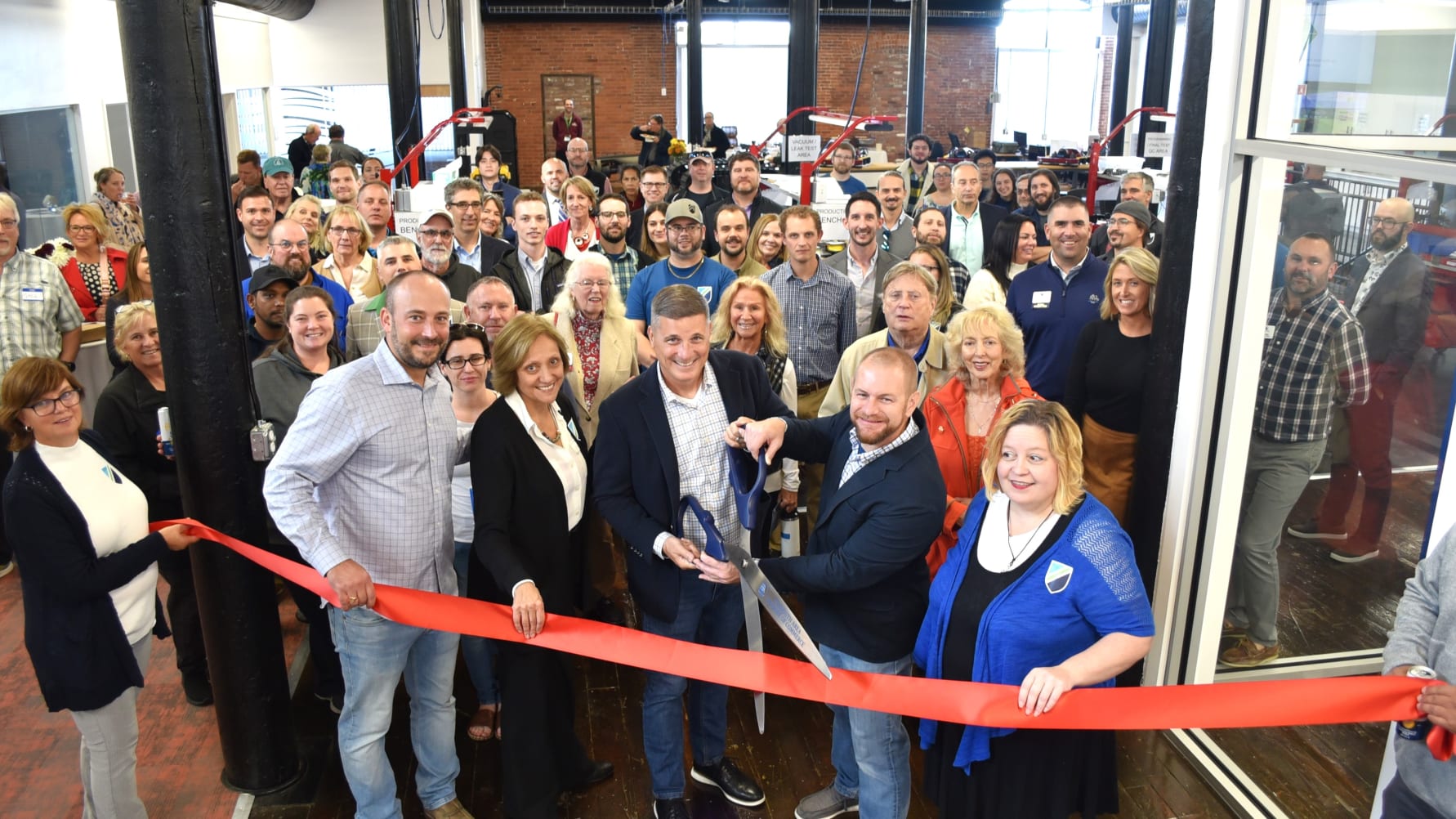Greensea IQ celebrates expansion of its production facility in Plymouth, MA.