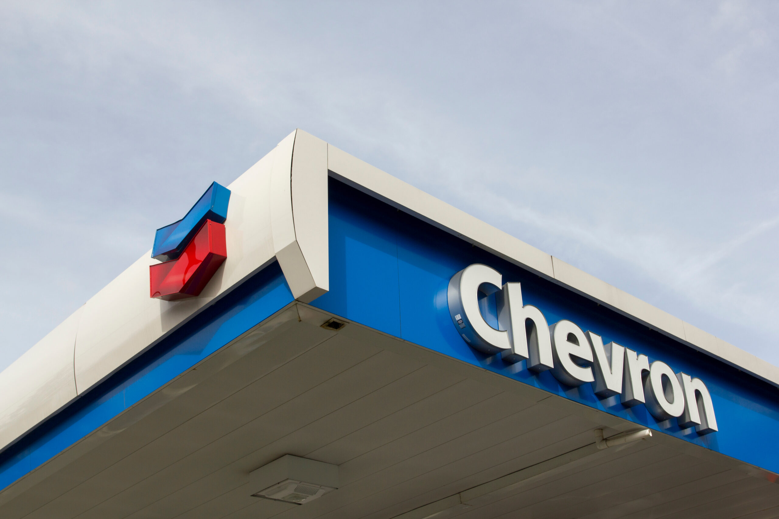 Stock image of the Chevron logo
