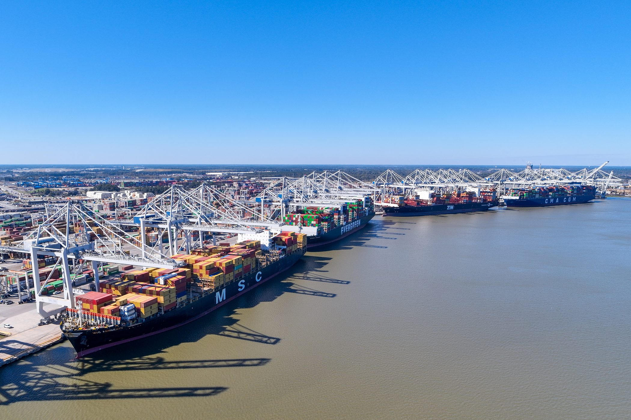 The Port of Savannah's Garden City Terminal courtesy Georgia Ports Authority