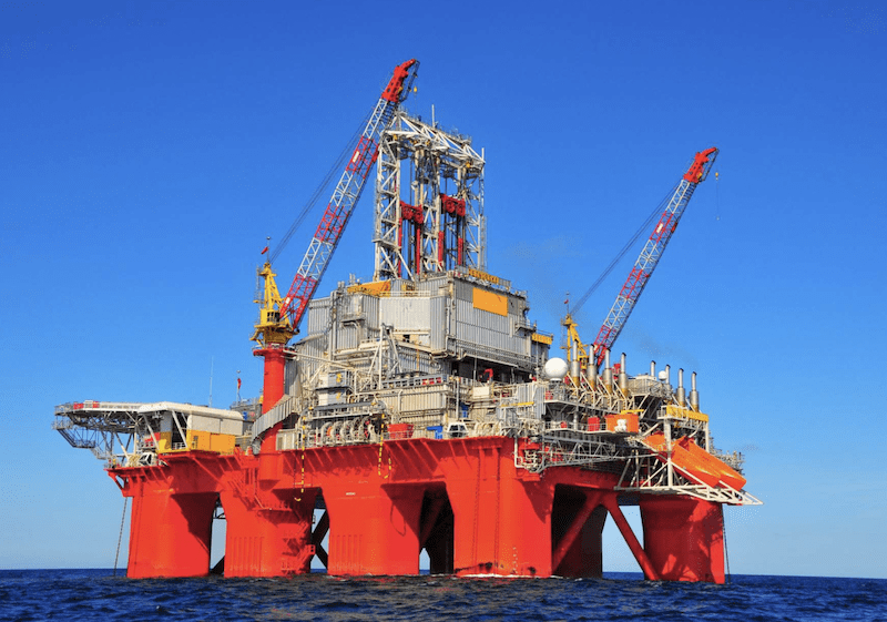 Transocean Barents offshore drill rig at sea. Photo courtesy Transocean