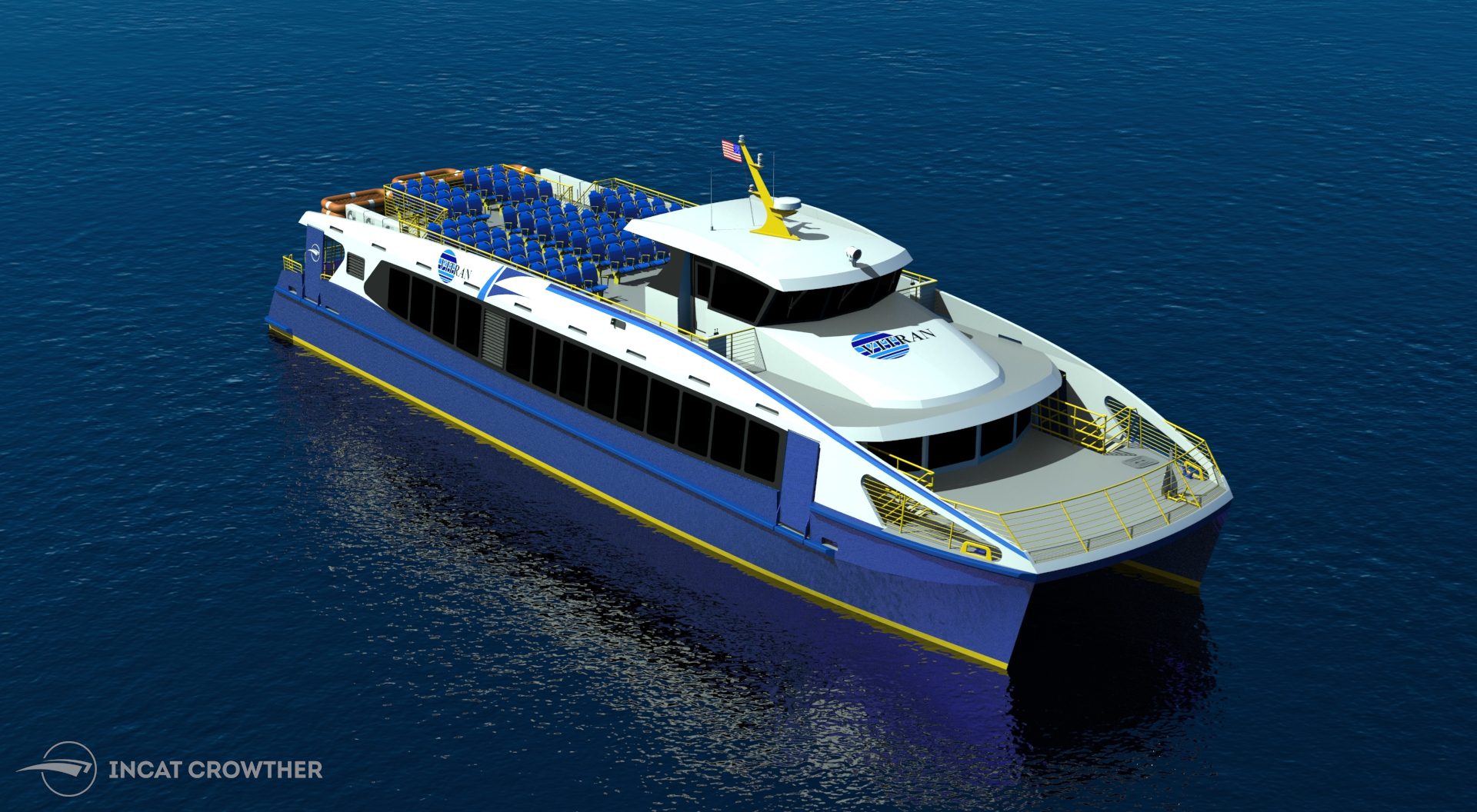 Incat Crowther to Design New Passenger Ferry for US Virgin Islands