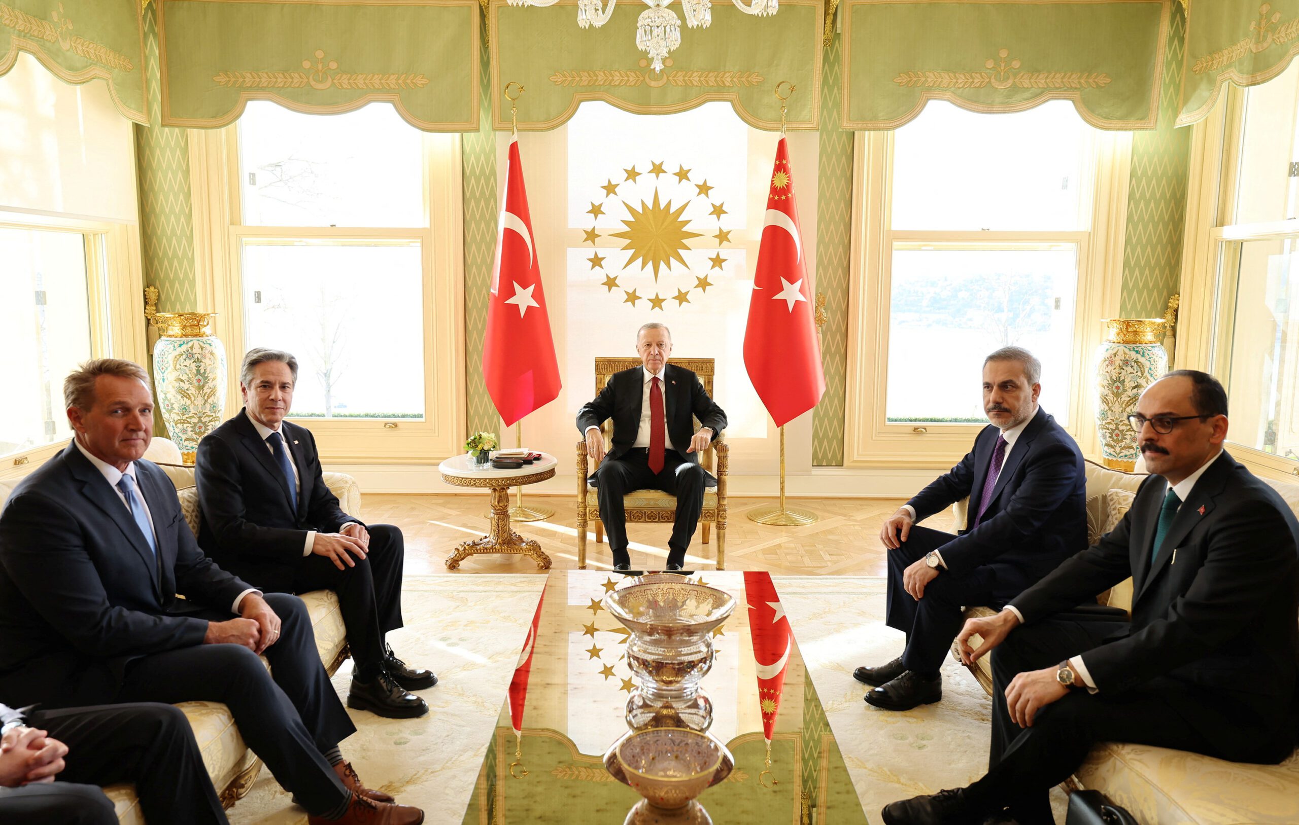 U.S. Secretary of State Antony Blinken meets with Turkish President Tayyip Erdogan