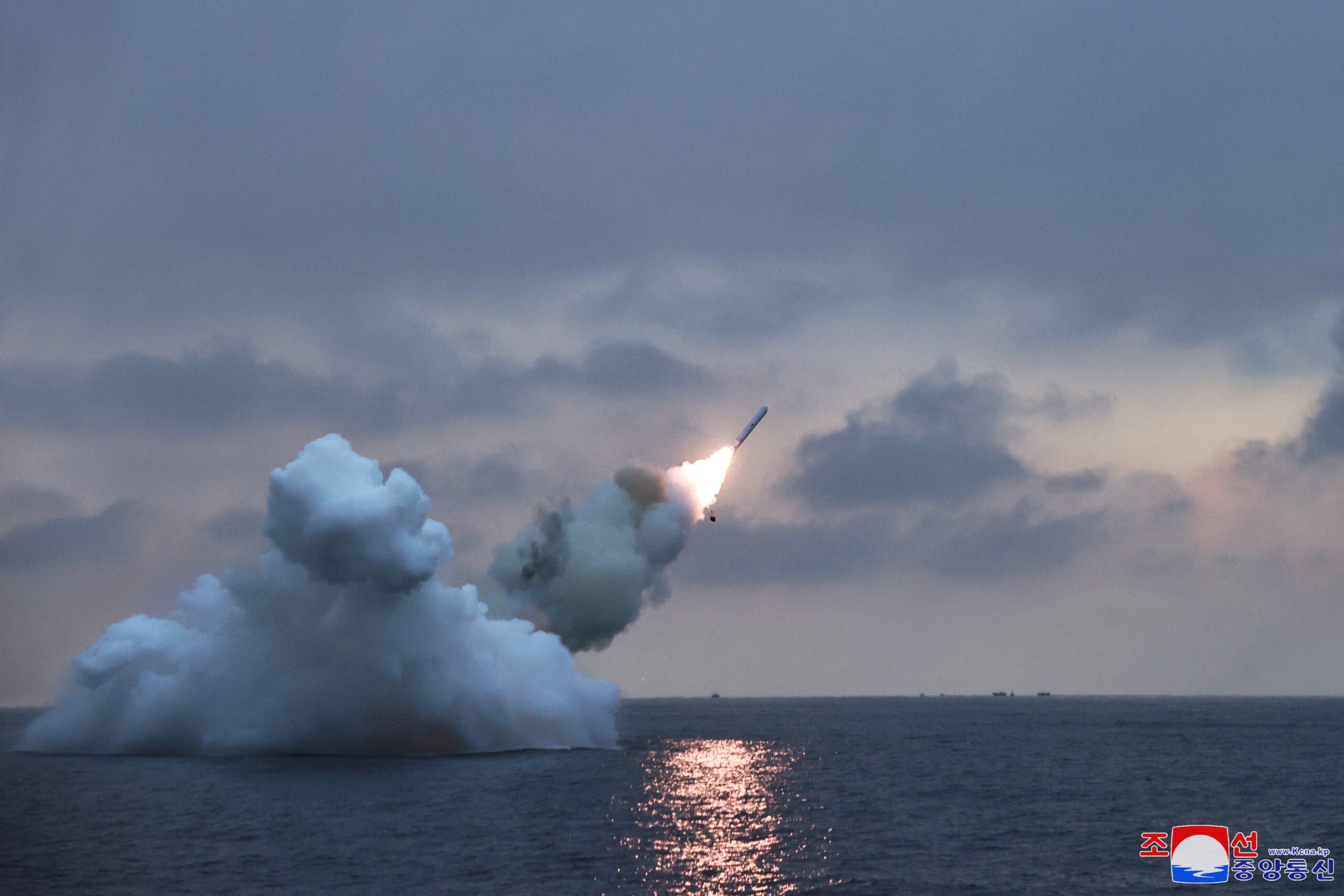 North Korea tests submarine-launched cruise missiles, KCNA says. KCNA via REUTERS