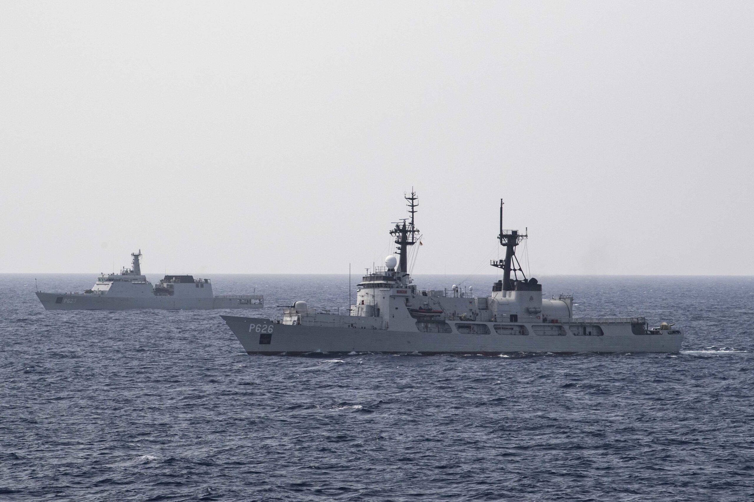Allied Warships Trickle Into Red Sea Coalition