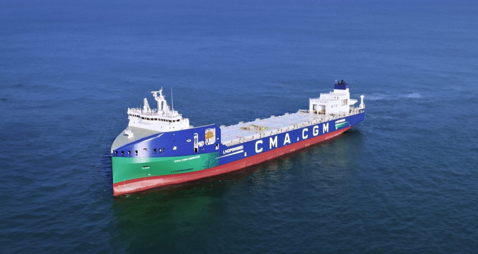 CMA CGM Takes Delivery of Novel LNG-Fueled Feeder Ship