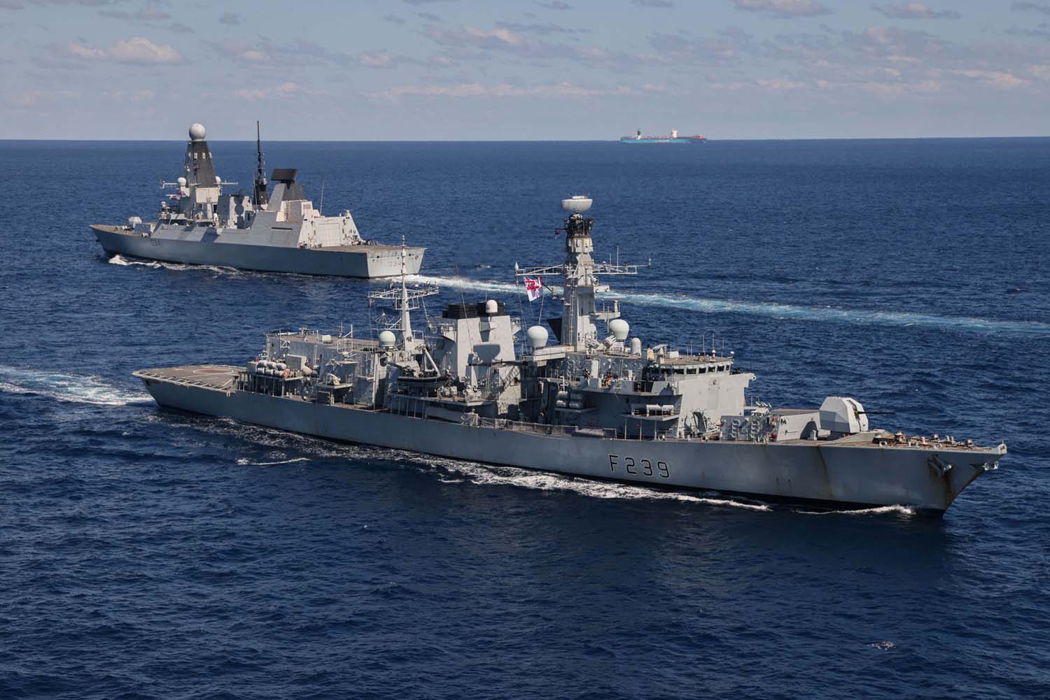 HMS Richmond is a Type 23 frigate of the Royal Navy. Photo courtesy UK Royal Navy