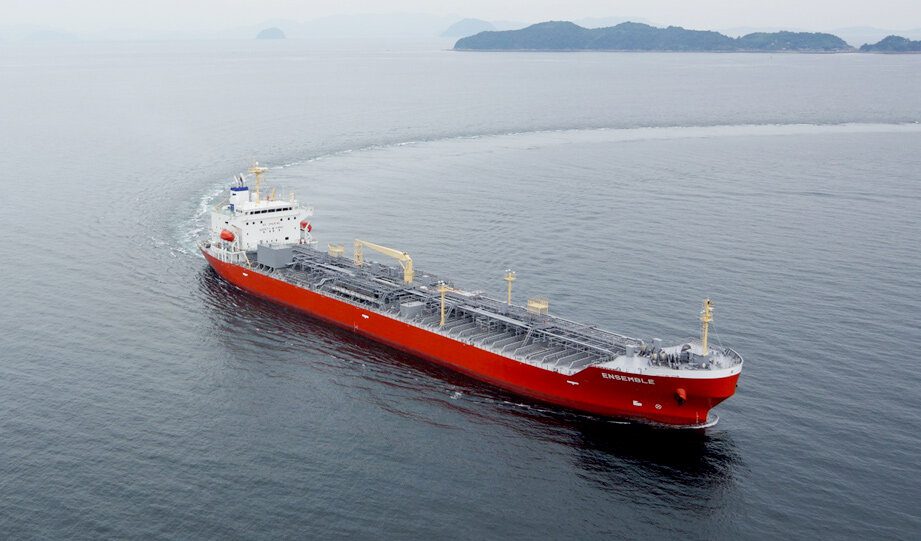 MOLCT-operated chemical tanker Ensemble. Photo courtesy MOL