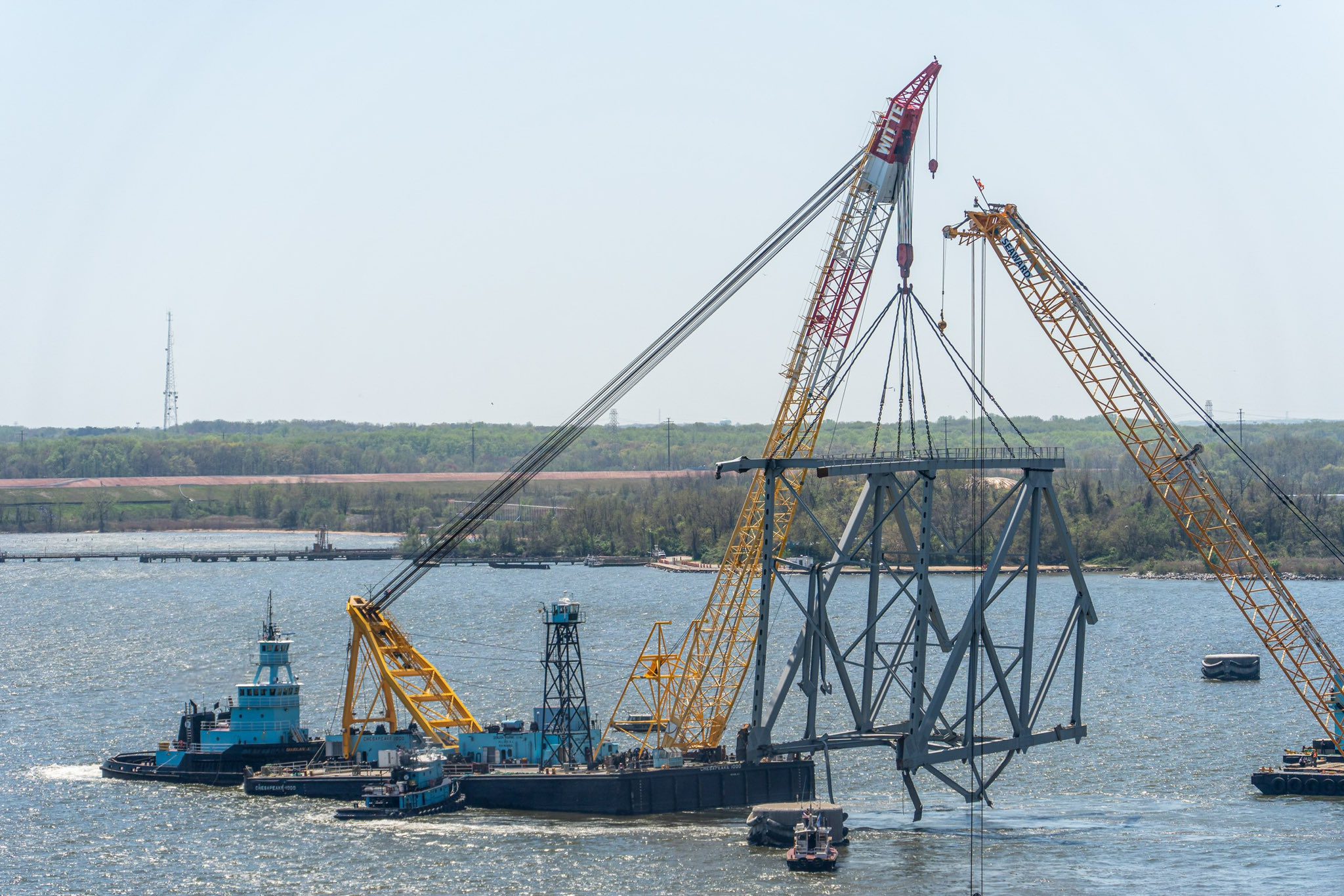 Baltimore Bridge Wreck Removal: The Claw