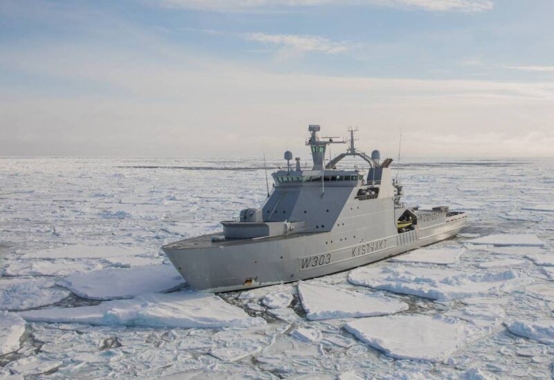 Norwegian Coast Guard icebreaker and patrol vessel KV Svalbard. (Source: Norwegian Armed Forces)
